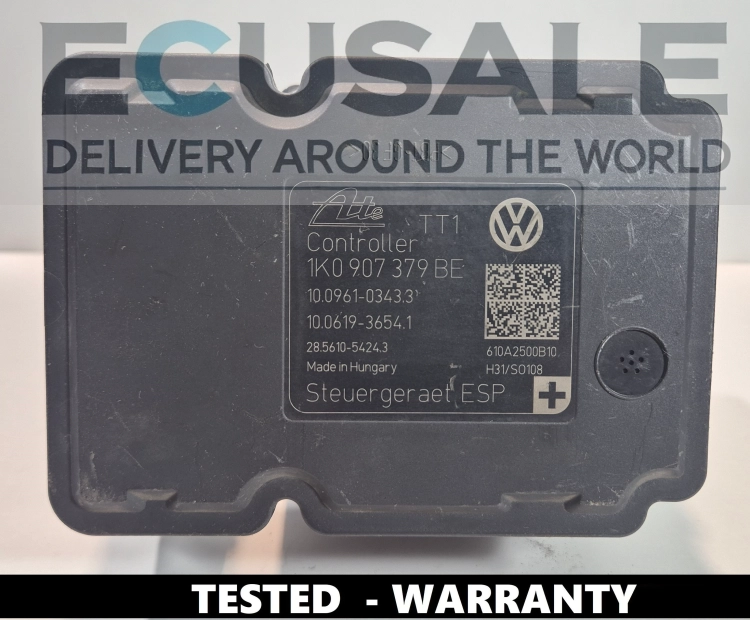 ABS-Steuergerät 10094103423 mit Pumpe 1K0614517CP, passend für VW Golf V VI, Audi A3, Seat Leon, Skoda Octavia