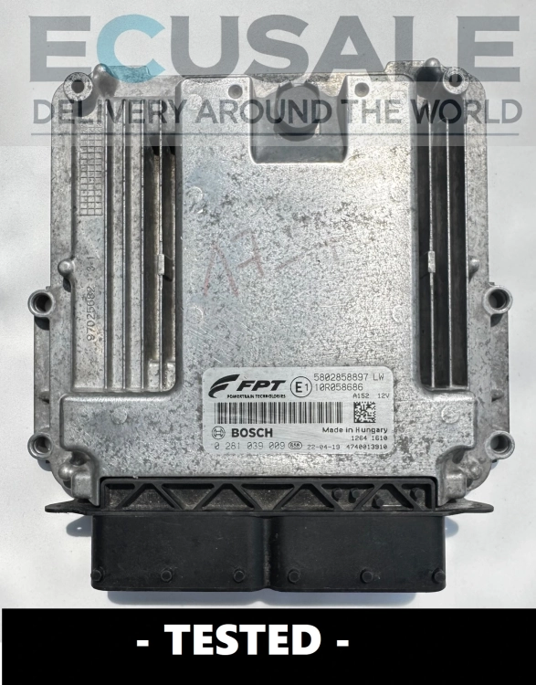 centralina do motor ECU 0281039009 5802858897 Iveco Daily 2.3 Diesel Euro 6