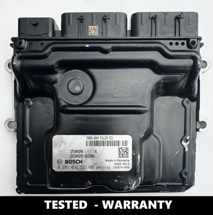 0281036522 237104329S sterownik silnika Bosch Renault Clio / Captur / Megane