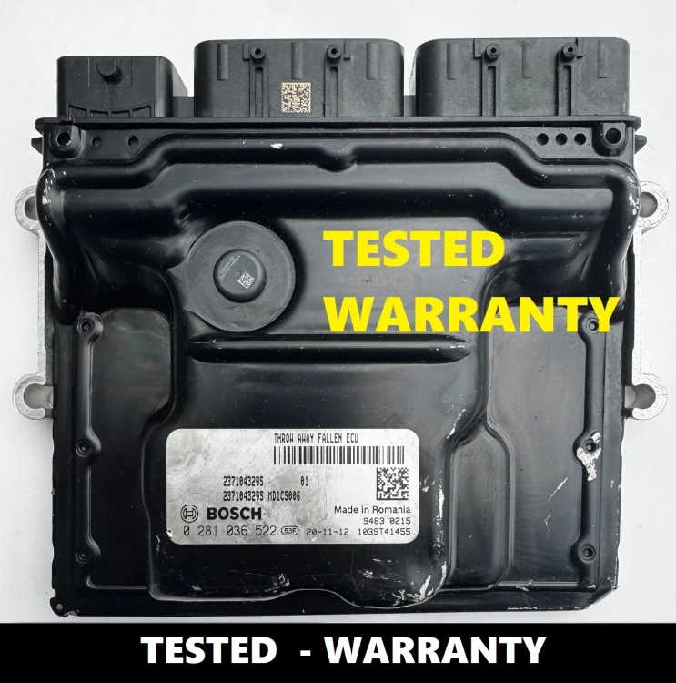 0281036522 237104329S centralina motore Bosch Renault Clio / Captur / Megane – vista aggiuntiva
