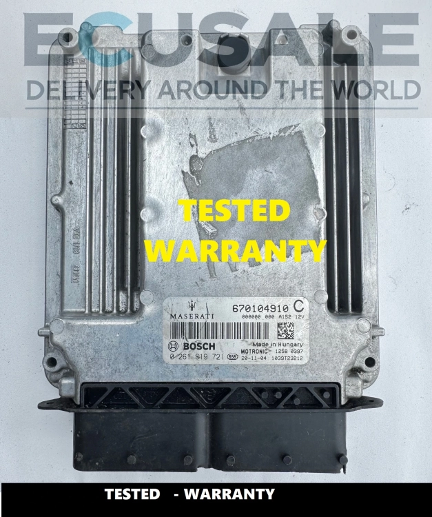 Unité de commande moteur testée  0261S19721 670104910C 670104910  .webp