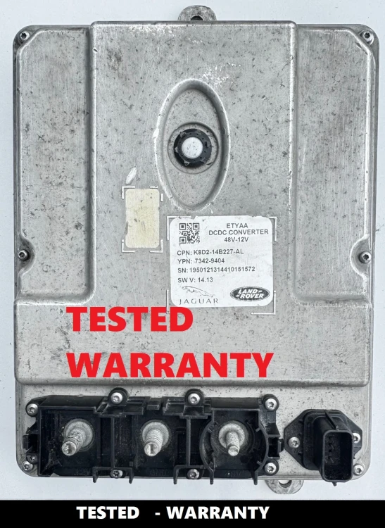 K8D2-14B227-AL convertitore DC/DC 48V–12V Land Rover MHEV