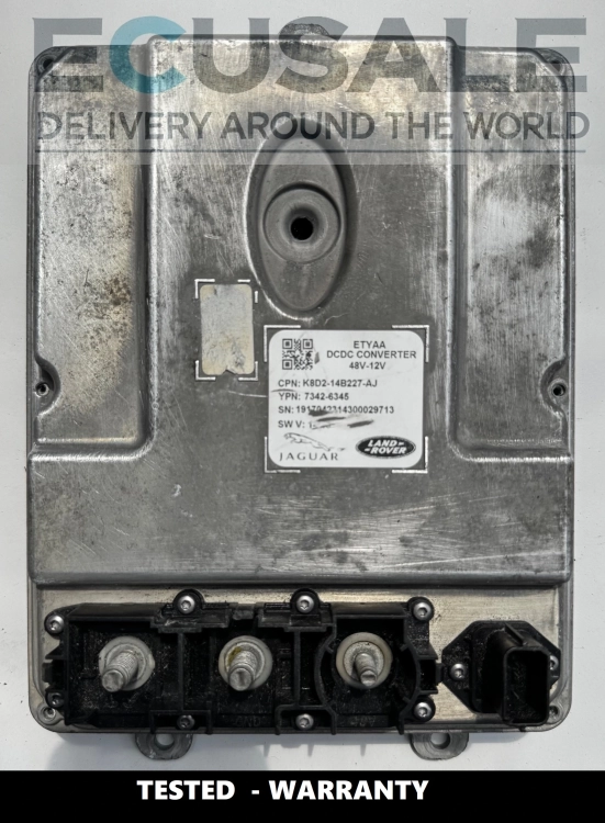 Modulo batteria ibrida 48V K8D214B227AJ Land Rover mHEV