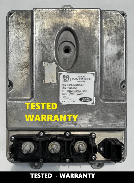K8D2-14B227-AJ convertitore DC/DC 48V–12V Land Rover MHEV