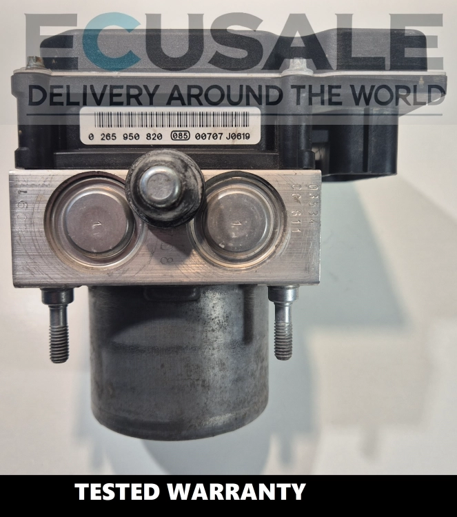 Bloco hidráulico ABS 0265238000 Opel.