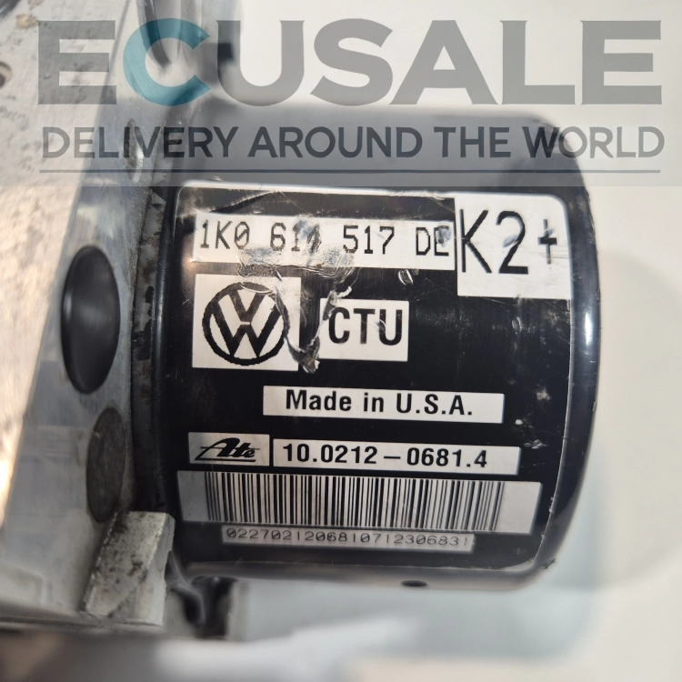 Original VAG ABS Pump 1K0614517DE – connector and housing view