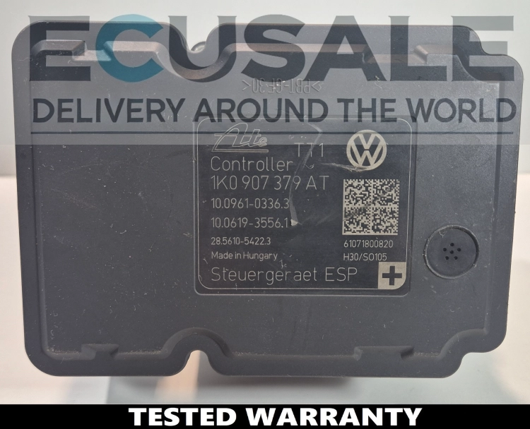 Sistema ABS completo con referencia 1K0907379AT, extraído de un vehículo y verificado .webp