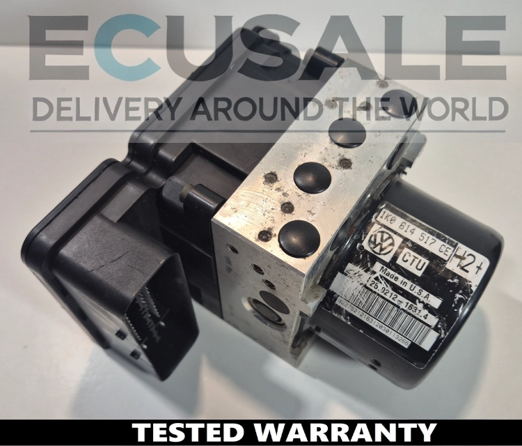 VW, Audi, Seat, Skoda con bloque hidráulico 1K0614517CE y unidad de control 1K0907379AT..webp