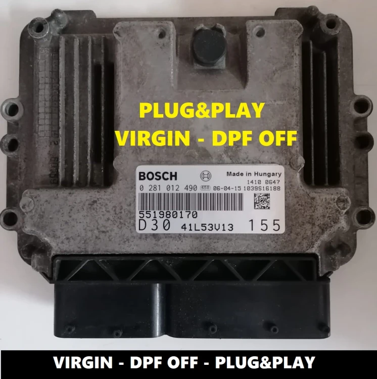 551980170 0281012490 centralina motore Bosch Fiat Ducato 3.0 – vista aggiuntiva