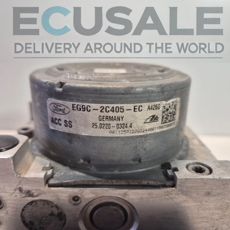 Zdjęcie realne używanej, sprawdzonej pompy ABS Bosch do Mondeo MK IV – kompletna i w pełni sprawna