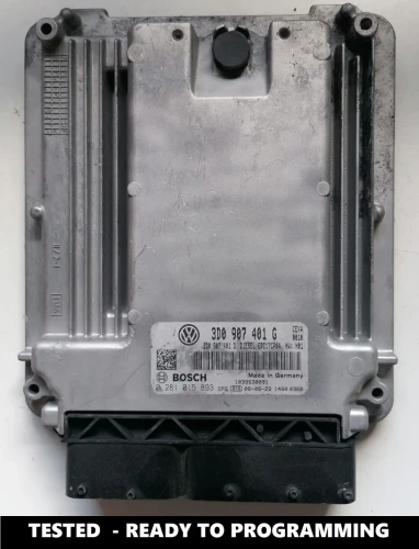 0281015893 3D0907401G sterownik silnika Bosch EDC17CP04 VW Phaeton 3.0 TDI