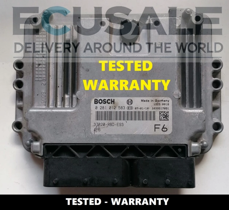 Foto della ECU Honda Accord 2.2 diesel – centralina originale Bosch EDC16C31 0281012583 / 37820RBDE93.