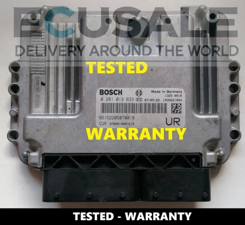ECU Honda CR-V diésel – centralita Bosch EDC16C31 original y funcional 0281013633 / 37820R06E15.