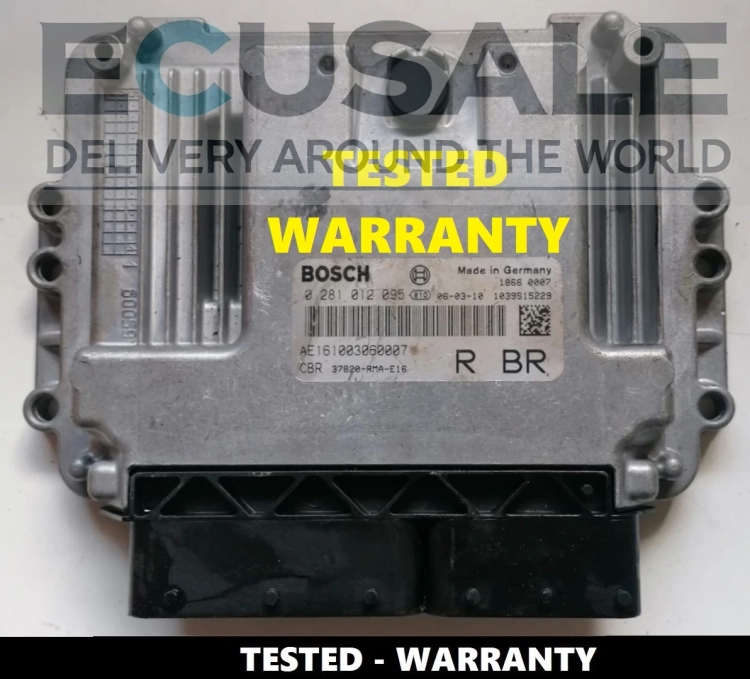 Bosch EDC16C31 Engine ECU for Honda CR-V – photo of original unit 37820RMAE16 after technical inspection.