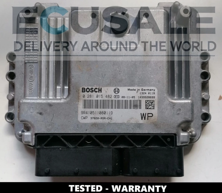 ECU Honda Civic 2.2 diesel – Bosch 0281015482, reference 37820-RSR-E41, fully tested and verified.