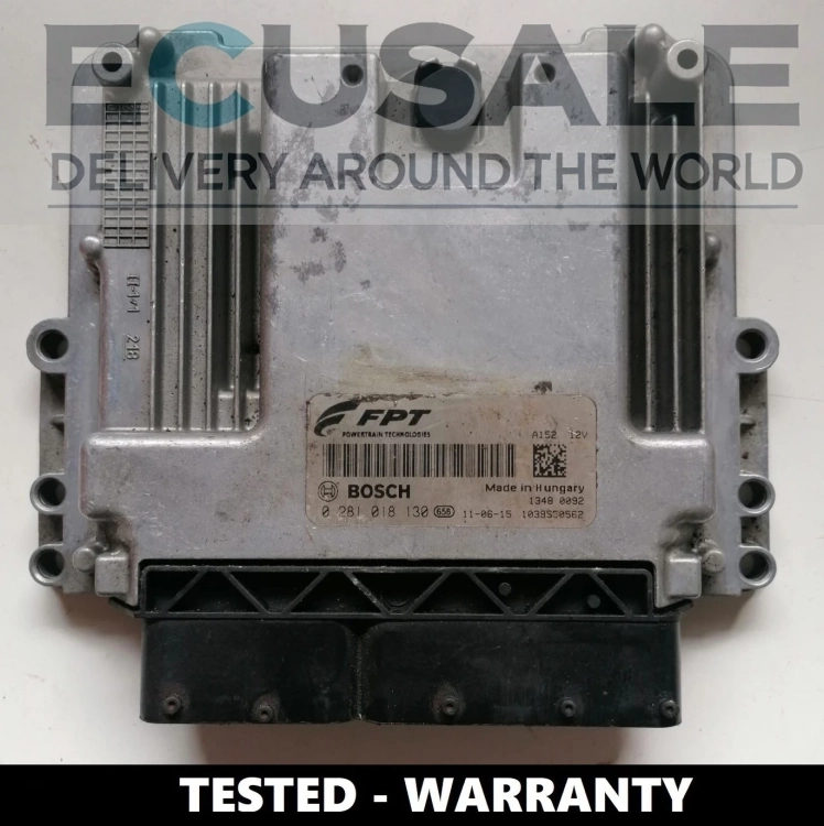 Centralina do motor Iveco 0281018130 – Bosch EDC17C69, unidade testada pronta para instalação