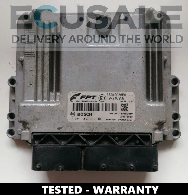 Motorsteuergerät Iveco MD1CE101 – Bosch 0281030088, Teilenummer 5801593656, geprüft