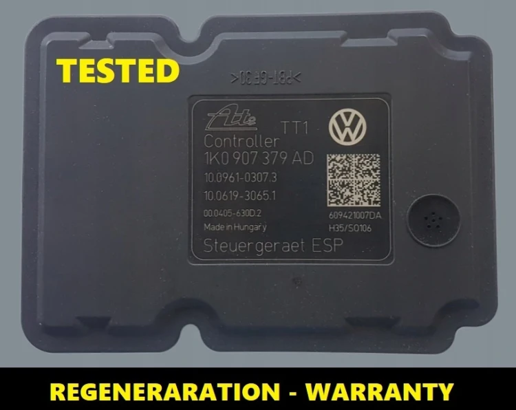 1K0614517BD 1K0907379AD pompa ABS ze sterownikiem VW Audi Seat Škoda – regenerowana