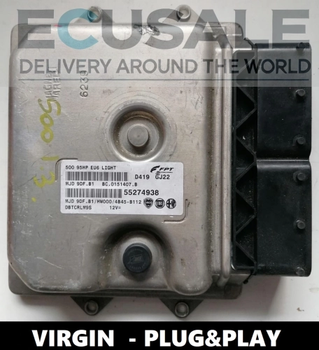 Centralina do motor 55274938 MJD9DF.B1 – Fiat 500 1.3