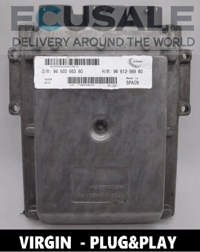 ecu 9665066380 9661256980  PLUG AND PLAY centralina do motor