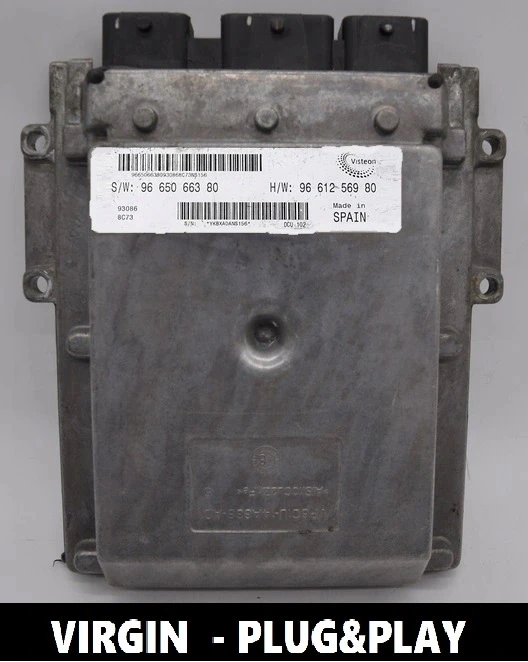 9665066380 9661256980 engine control unit Visteon Virgin Ducato Boxer Jumper 2.2