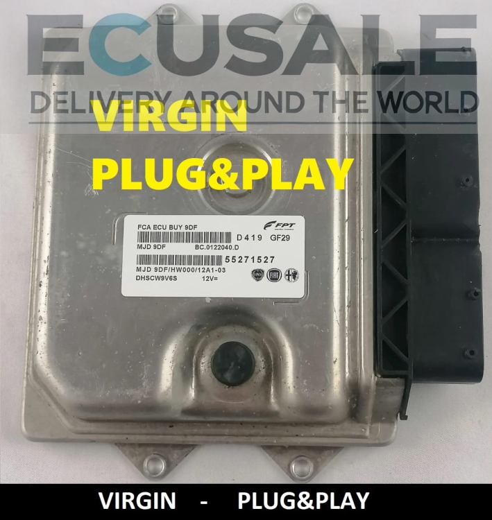 ECU ducato 55271527 MJD9DF CENTRALINA DO MOTOR