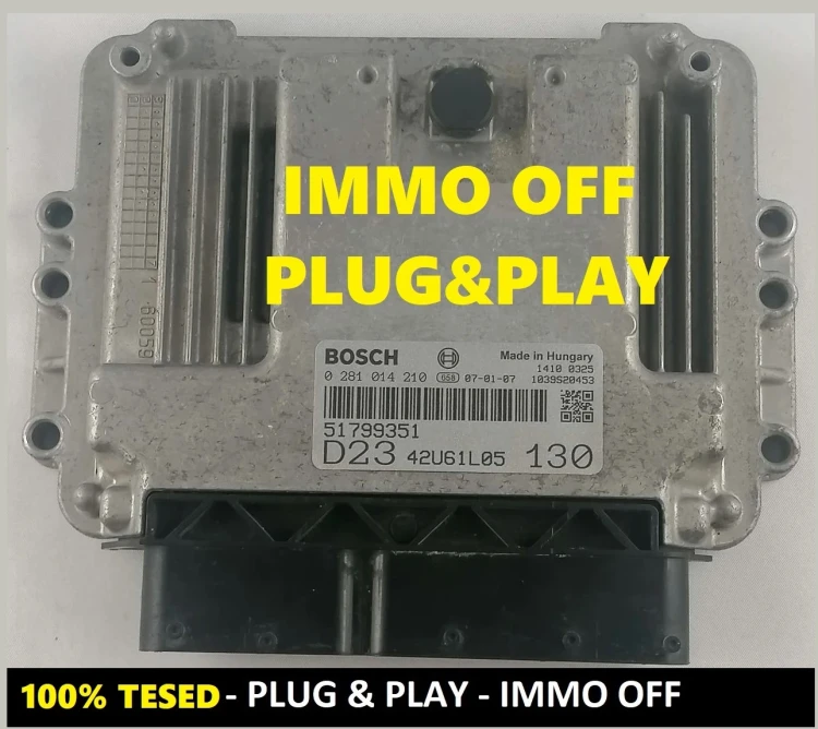 51799351 0281014210 Bosch engine control unit Fiat Ducato 2.3 Multijet – additional view 2
