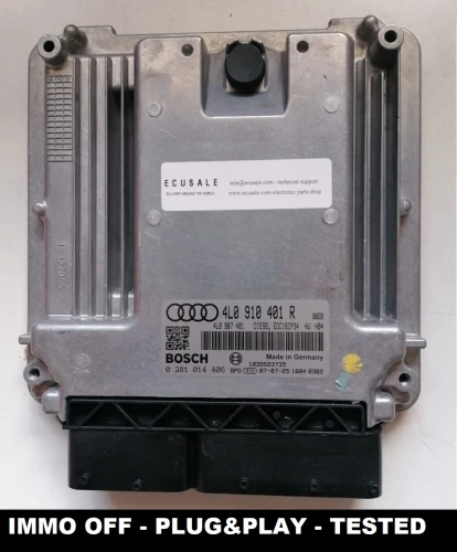 4L0910401R 0281014406 sterownik Audi Q7 3.0 TDI – IMMO OFF Plug and Play