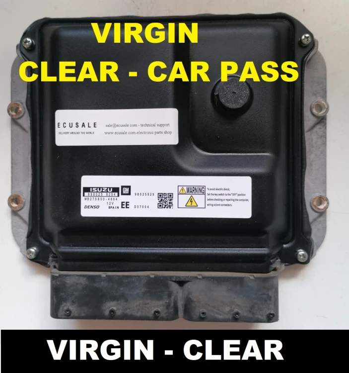 98025829 EE engine control unit Denso Opel Astra H / Zafira B 1.7 CDTI Virgin