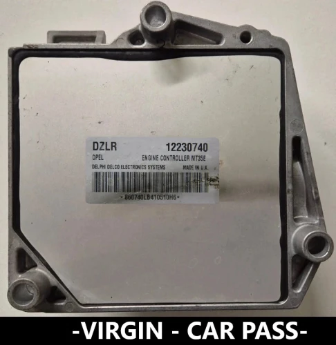 12230740 DZLR engine control unit Delphi MT35E Opel Astra H / Zafira B 1.6 Virgin
