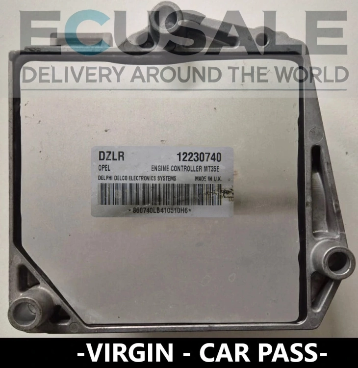 ecu 12230740  DZLR OPEL astra H 1.6  VIRGIN STEUERGERÄT