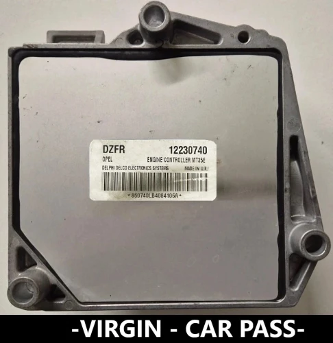 12230740 DZFR engine control unit Delphi MT35E Opel Astra H / Zafira B 1.6 Virgin