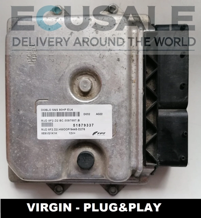 ecu fiata doblo 1.3  51879337 CENTRALINA DO MOTOR