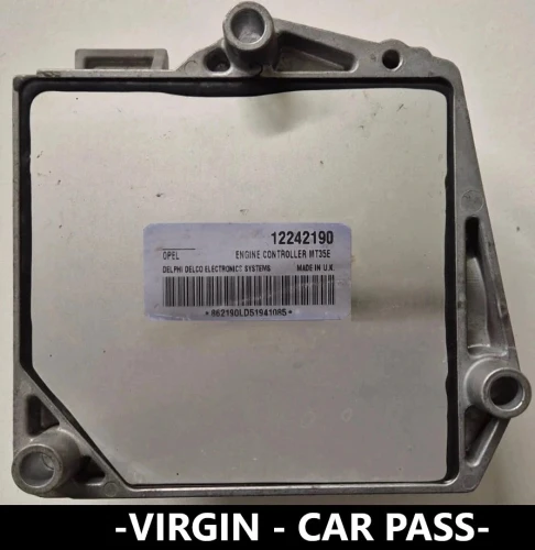 12242190 engine control unit Delphi MT35E Opel Zafira B 1.6 Virgin