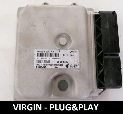 55260733 MJD 8F3.QB centralina motore Fiat Fiorino 1.3 Multijet