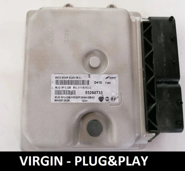 55260733 MJD 8F3.QB centralita de motor Fiat Fiorino 1.3 Multijet