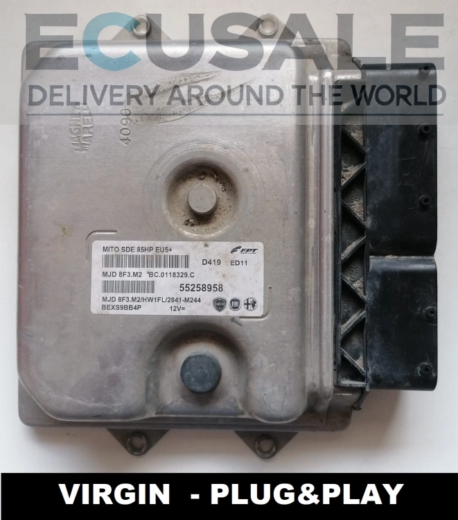 ECU 55258958 Virgin Alfa Romeo Mito 1.3 MJD8F3 centralina do motor