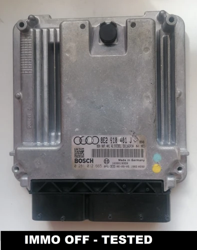 8E2910401J 0281012665 centralita de motor Bosch EDC16CP34 Audi A4 S4 2.7 TDI