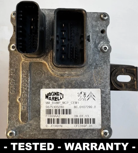9675305280 BC0107299B gearbox control unit Peugeot 508