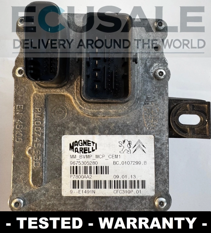 Getriebesteuergerät Citroën Peugeot 9675305280 BC0107299B