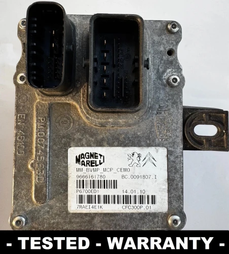 9666161780 BC0091807I gearbox control unit Citroën C4 Grand Picasso