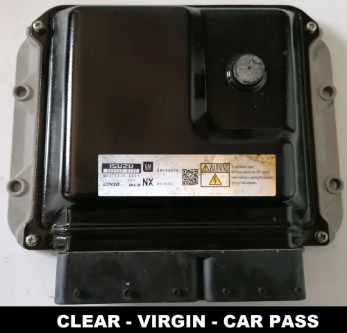 98133029 NX engine control unit Denso Opel Astra / Zafira 1.7 CDTI Virgin