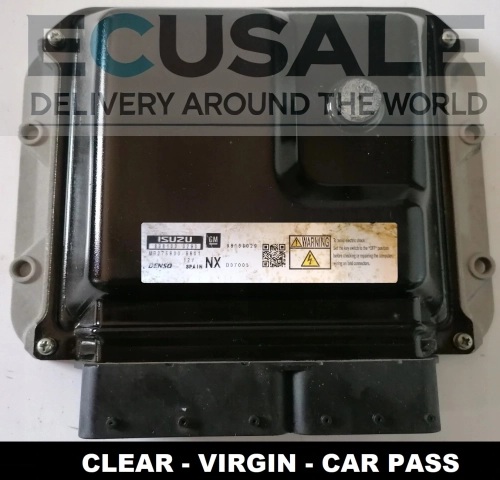 Centralita de motor Opel 1.7 CDTI 98133029 898133-0290 MB275800-9801 – renovada Virgin + CarPass