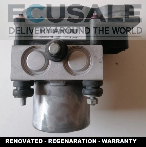 Pompa ABS rinnovata Bosch 13375034 0265238098 per Opel Meriva B