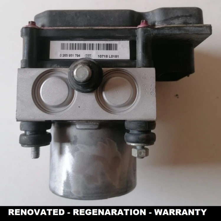 0265238098 0265951794 pompa ABS ze sterownikiem Opel Meriva B – regenerowana