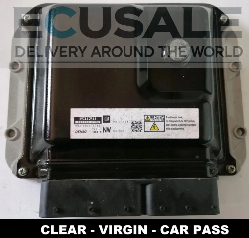 Ecu 8133028 NW MB275800-9791 Opel Astra H 1.7 CDTI Virgin centralina do motor