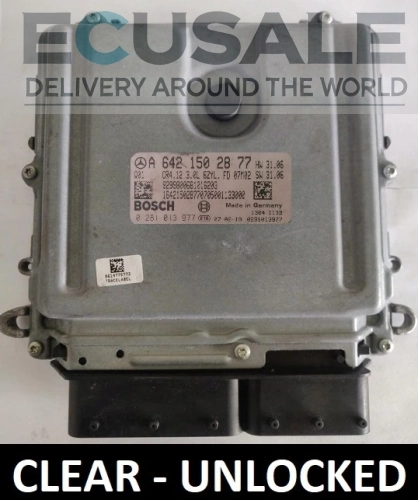 Sterownik silnika Virgin A6421502877 0281013977 Mercedes 3.0 CDI OM642