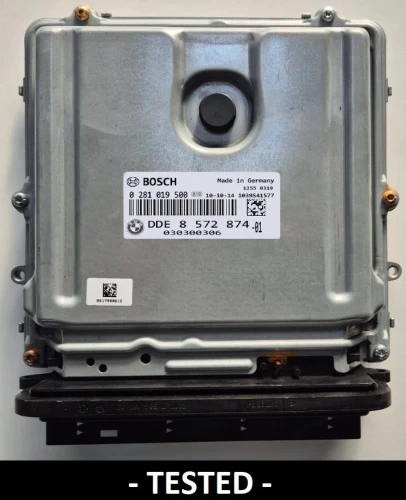 8572874 0281019500 engine control unit BMW 2.0 Diesel DDE8572874 F10 / F11 525d