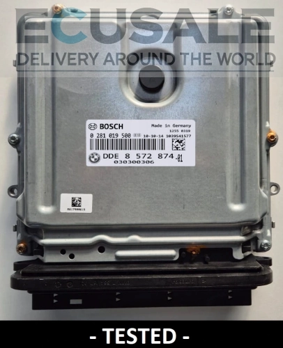 ecu BMW DDE8572874 Bosch 0281019500 2.0 Diesel centralina