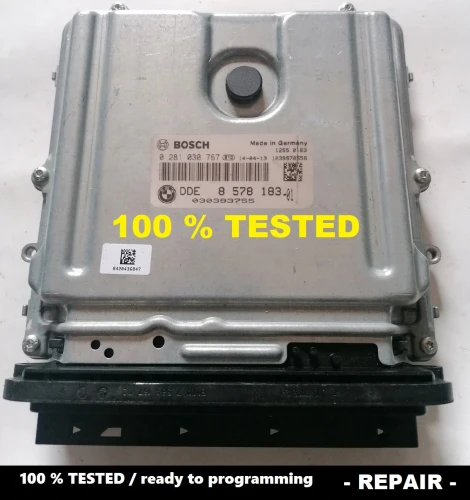 8578183 0281030767 engine control unit BMW 2.0 Diesel DDE8578183 F10 / F11